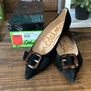Sam Edelman Pointed Suede Flats
